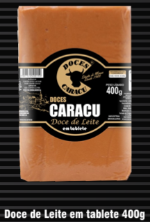 Doce de Leite em Tablete 400 g