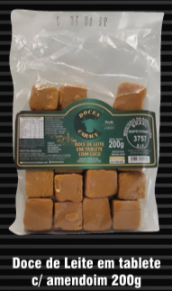 Doce de Leite c/ Amendoim Picado 200 g