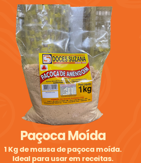 Massa de Paçoca 1,0 Kilo