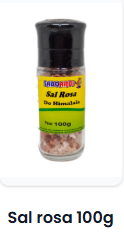Moedor de Sal Rosa do Himalaia 100 g