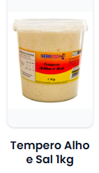 Tempero Alho e Sal 1 kg