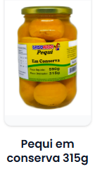 Pequi em Conserva Caroço 590 g / 315 g