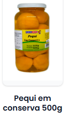 Pequi em Conserva Caroço 820 g / 500 g