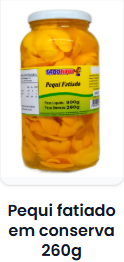 Pequi Fatiado 800 g / 260 g