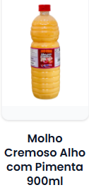 Molho de Alho c/ Pimenta 900