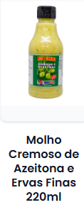 Molho de Azeitona c/ Ervas Finas 220 ml