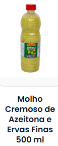 Molho de Azeitona c/ Ervas Finas 500 ml