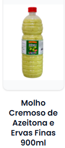 Molho de Azeitona c/Ervas Finas 900 ml