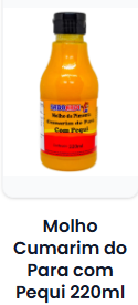Molho de Pimenta Cumarim Pará c/ Pequi 220 ml
