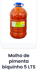 Molho de Pimenta Biquinho 5 lts