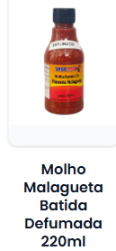 Molho Batido de Pimenta Malagueta Defumado 220 ML