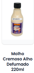 Molho de Alho Cremoso Defumado 220 ml