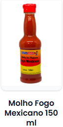 Molho de Pimenta Fogo Mexicano 150 ml