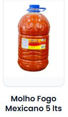 Molho de Pimenta Fogo Mexicano 5 lts