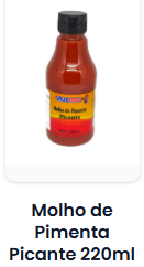 Molho de Pimenta Picante 220 ml