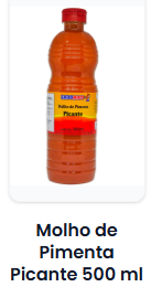 Molho de Pimenta Picante 500 ml