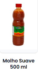 Molho de Pimenta Suave 500 ml