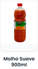 Molho de Pimenta Suave 900 ml