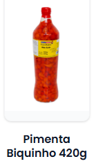 Pimenta Biquinho 850 g / 420 g