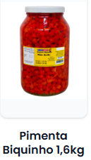 Pimenta Biquinho 3,6 kg / 1,6 kg
