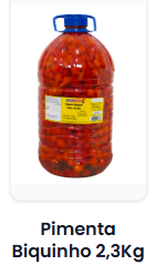 Pimenta Biquinho 2,3 kg Galão