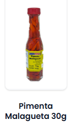 Pimenta Malagueta 70 g / 30 g