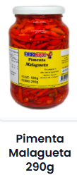 Pimenta Malagueta 580 g / 290 g