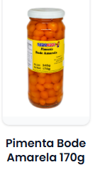 Pimenta Bode Amarela 340 g / 170 g