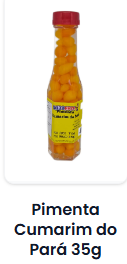 Pimenta Cumarim do Pará 70gr / 35 gr