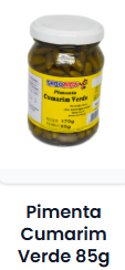 Pimenta Cumarim Verde 170 g/ 85 g