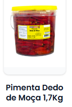 Pimenta Dedo de Moça Balde 1.7 kg
