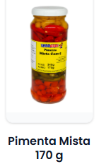 Pimenta Mista c/ 5 340 g / 170 g
