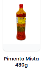 Pimenta Mista c/ 5 960 g / 480 g