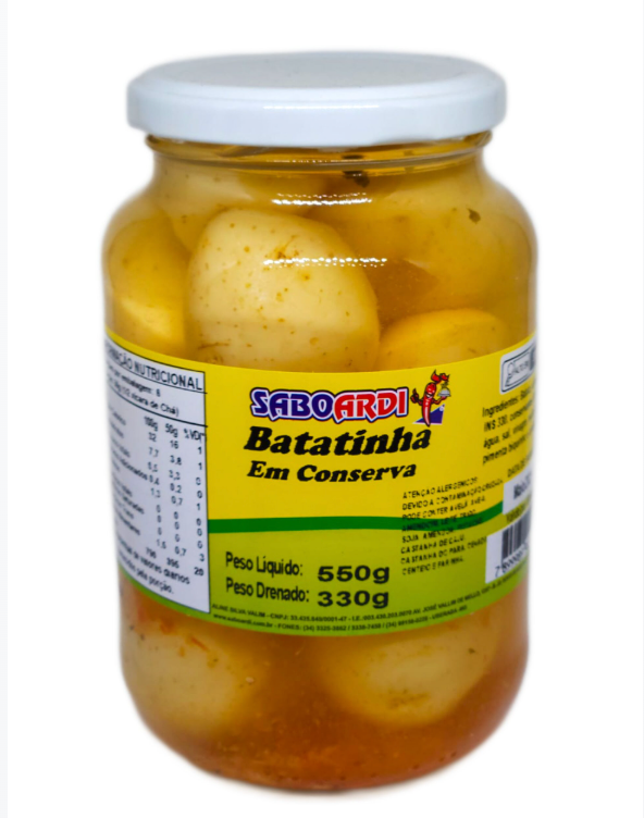 Conserva de Batata 600 gr / 330 gr