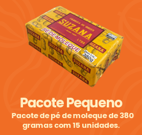 PÉ de Moleque 380 g 15 Unid.